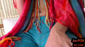 Sizzling Teen (18+) 3some: POV Blowjob & Moans