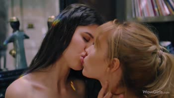 Evelin Elle & Kelly Collins: Sizzling Russian Lesbians Share Passionate Pleasure