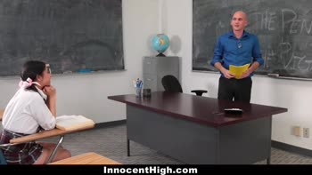 Audrey Noir's Classroom Debauchery: A Slender Threesome