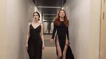 LunaRishi's Vampire Threesome: Petite Redhead Devoured by Hung Stud