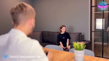 Lesya Moon's Sweet Debauchery: A Blowjob to Get Ahead