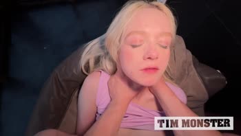 Tim_Monster_Cock - Tim's Monster Cock Fills Stepsister's Petite Hole with Cream