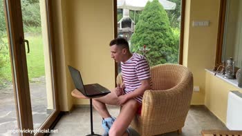 Angel Wicky's Step Son Takes Her Creamy Gift