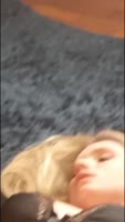 NatyVarga's Red Hot Solo Show: Licking Her Loira Brazilian Pussy
