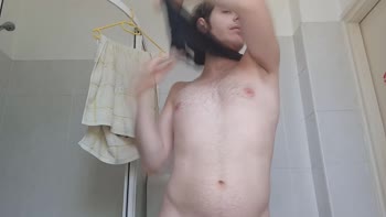 Gergely Molnar - Gergely's Bathroom Solo: A Sexy Self-Love Session