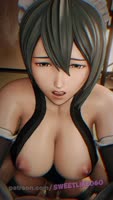 sweetlife060 - Sweetlife's Anime Ride: A Brunette Maid in Action