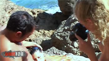 Alicia Dark's Beachside Seduction: Rough French Hardcore with Jorge