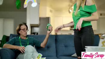 St. Patrick's Day Orgy with Katie Monroe & Angel Youngs