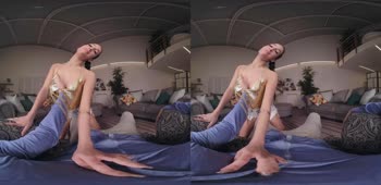 Filling Kama Oxi's Tight Pussy in Stunning VR