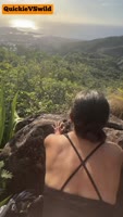 QuickieVSwild's Hiking Adventure: Cum-Slick Tits and White Dick
