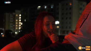 EtiDva's Wild Public Joi: A Hot Russian Red Head's Dirty Talk Seduction