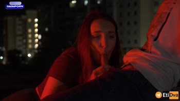 EtiDva's Wild Public Joi: A Hot Russian Red Head's Dirty Talk Seduction