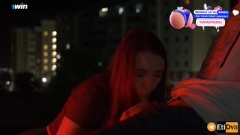 EtiDva's Wild Public Joi: A Hot Russian Red Head's Dirty Talk Seduction