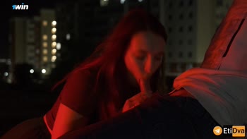 EtiDva's Wild Public Joi: A Hot Russian Red Head's Dirty Talk Seduction
