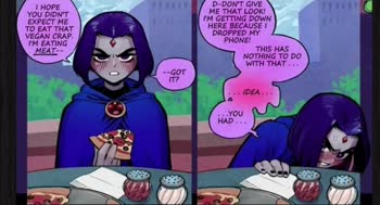 FairyLana as Raven in Beachside Booms and Movie Theater Thrills