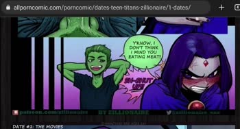 Teen (18+) Titans - Beast Boy and Raven's Dates