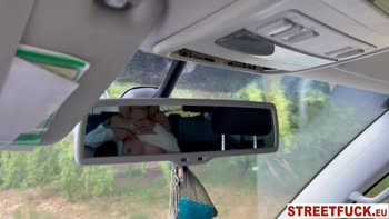 Luna BBunny's Public Pleasure Ride with Marcello Bravo