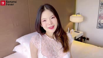 Banana Fever's Asian Cutie Rides Chinese Stud's Cock in POV