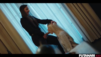 Amirah Adara's Futa Surprise: Nata Gold Facefucked in Explicit Shemale Parody