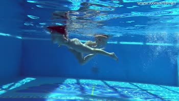 Diana's Sizzling Underwater Lesbian Affair with Sheril
