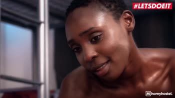 Zaawaadi's Ebony Anal Assesment at the Horny Hostel
