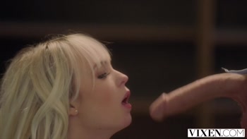 VIXEN Pretty Blonde Loves Helping Her Boss Any Way She Can