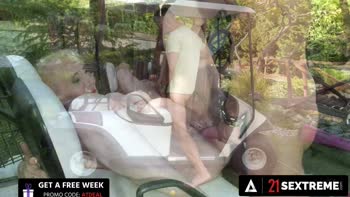 Mature Seduction: Granny's Golf Coach Turns Out to Be a Lusty Lover