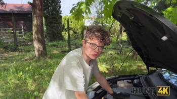 HUNT4K. Cuck Spook. Hot sex with Era Queen