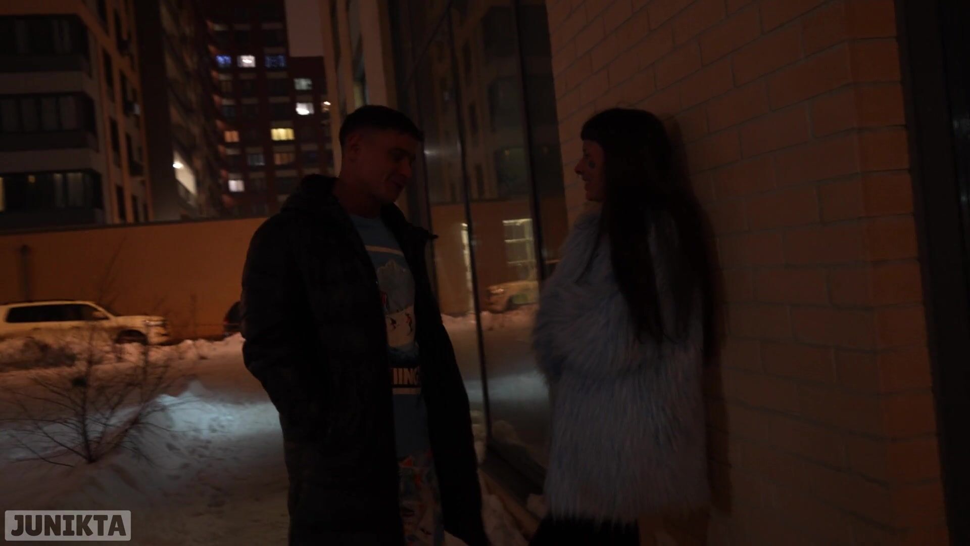 SPONTANEOUS SEX WITH a STRANGER IN AN ELEVATOR, ON a PUBLIC BALCONY, IN THE ENTRANCE