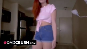 Is It Okay for a Step Daddy to Fuck His Cute Redhead Stepdaughter?  Free Movie Full