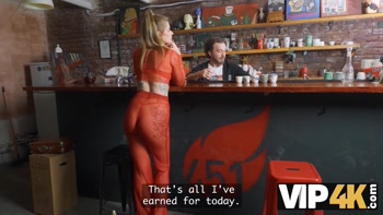 VIP4K. Anal sex in Russian bar