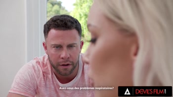 DEVILS FILM - Naughty Kenzie Taylor Gets Horny As Fuck Because Of A Remote Controlled Vibrator!