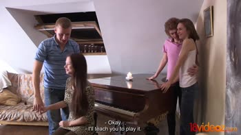 Margarita C Peachy's Foursome Symphony: Sensual Orgy to Classical Beats