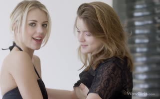 Blake Eden Seduces Hot Russian Neiour Evelina Darling for Steamy Lesbian Romance