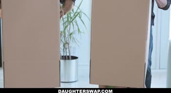 Step Dad Swaps Wives for Teen (18+) Daughters - Lily Jordan & Cadey Mercury