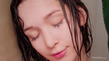 Nancy A & Ellie Leen: Steamy Shower Surprise