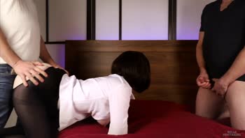 Bella Hentaigirl - Bella's Debt Delight: Wife Pays Off Husband's Bills