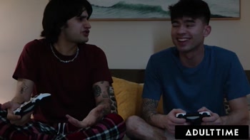 Elias Cash Catches Aderes Quin's Blonde Milf Ambush by Best Friend