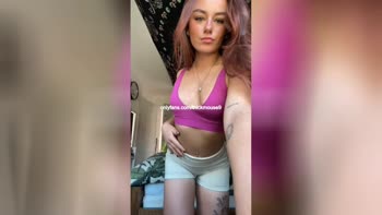 Lena Mouse's Sizzling Solo: Petite Teen (18+) Teases with Blowjob & Cumshot