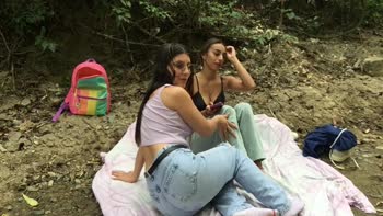 paloma_n - Paloma N's Picnic Seduction: Brunette Latinas Explore Each Other