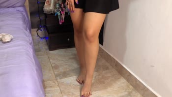 Horny Stepsister's Foot Fantasy: c670a0f Dirty Talk & Masturbation