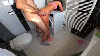 Missxtina's Bathroom Orgy: Wild Sex in Empty House