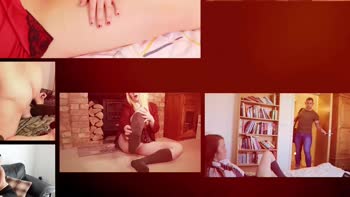 British Sirens Share Double Blowjob & Cum Swallow
