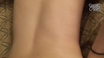 Lia Ezra's Teen (18+) Temptation: Petite Morsel Swallows Thick Cock