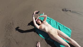 Hermione__Potter - Hermione's Gran Canaria Adventure: Beach Debut & Shower Lovemaking