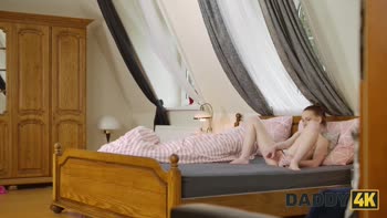 Denis Marti's Seduction of Petite Maya Sinn in Czech Old Young Lust