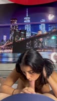 AnyaMuller's Morning Delight: A Sizzling Blowjob Before Work