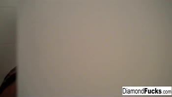 Diamond Kitty's Sizzling Shower Solo: Big Tits and Bliss