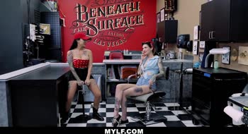 GotMylf - Tattooed Babes Devour Studs Cock