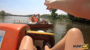 Sofia Lee's Big Boobs Leave Steve Q's Cock Unimpressive in Outdoor Cuckold